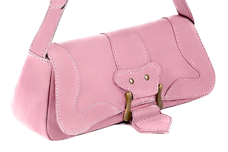 Handcrafted women's small luxurious elegant handbag in premium carnation pink leather. Perfect for elevated everyday style.   
                Choose from our luxurious collections of leather and fabric to perfectly match your handbags to your outfits.